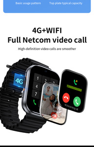 S9 Siêu Đồng Hồ Thông Minh 2025 Đầy Đủ Netcom 4G Thẻ Sim Wifi Máy Ảnh AMOLED Màn Hình Cuộc Gọi Video Dual Máy Ảnh IP67 Cổ Tay Điện Thoại Thông Minh Đồng Hồ - Product Image 4