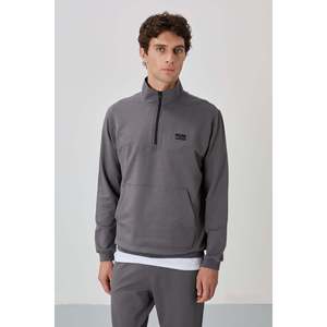 Ensemble de survêtement Herbert gris foncé à col montant - 85233 - Gris foncé/gris foncé - Product Image 2