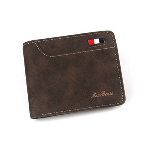 Nouveau <span class=keywords><strong>portefeuille</strong></span> décontracté pour homme, <span class=keywords><strong>portefeuille</strong></span> à trois volets, porte-monnaie, grande capacité, porte-cartes multiples, <span class=keywords><strong>portefeuille</strong></span> court - Product Image 5