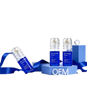 10ml Blue Peptide Copper Peptide Repair <b>Serum</b> Ampoule Custom Logo Anti-Wrinkle Sensitive Skin Calming Facial Essence Set - Product Image 4