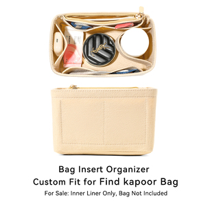 Organizador de tela grande para bolsos Speedy Tote de fieltro, solución de almacenamiento para cortinas, organizador de carteras, bolsa de maquillaje, organizador interior de <span class=keywords><strong>bolso</strong></span>. - Product Image 1