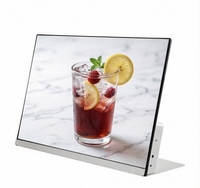 Papan Menu Restoran untuk KTV, Toko Ritel, Pusat Perbelanjaan & Kereta Bawah Tanah Layar Sentuh Android 23,8 inci dengan CMS Berbasis Cloud