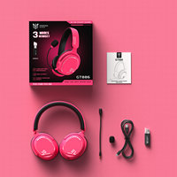 Casque de jeu sans fil 2,4 G ONIKUMA GT886 Son Surround 7.1 Tri-mode Haut-parleur 40 mm Autonomie 60H Faible Latence Personnalisation OEM