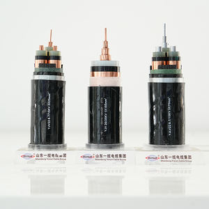 Câble blindé <span class=keywords><strong>de</strong></span> cuivre à haute tension simple/3 noyaux 70-240mm 3-110kv <span class=keywords><strong>isolation</strong></span> aérienne marine IP66 XLPE pour l'exploitation minière/acier - Product Image 3