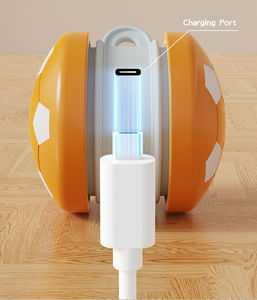 Mainan Kreatif Piala Sepak Bola, Bola Loncat Elastis TPU PP Katun, Mainan Kucing & Anjing, Mainan Hiburan Mandiri - Product Image 1