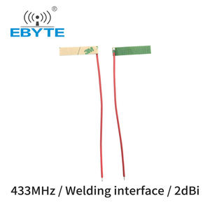 Antena interna FPC de parche con pegamento Ebyte TX433-FPC-2906 mini, con cable de 1.13mm y conector U.FL de 90 grados, 433MHz - Product Image 6