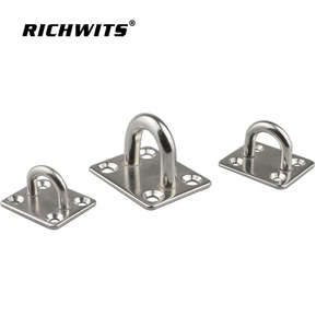 Boucle en D en acier inoxydable RICHWITS 304 316, quincaillerie marine pour fixation de pont de voilier - Product Image 4
