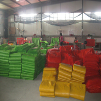 Velooly — tissu d'emballage en maille PP, 25kg 50kg, pour légumes, oignon, pomme de terre, emballage de fruits, en tissu lenzo PE