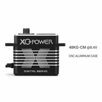 Servomoteur RC 4x4 Crawler XQ-POWER XQ-S8045D 45KG, engrenage en acier inoxydable, aluminium CNC, étanche, numérique sans noyau, 8.4V OEM