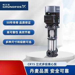 Grundfos Vertical Multistage <b>Pump</b> Cr15 3 Phase <b>Electric</b> Centrifugal <b>Water</b> <b>Pump</b> For Heating Cooling And <b>Water</b> Supply - Product Image 4
