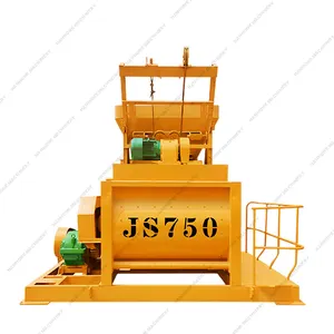 2024 HIGH QUALITY JS750 DOUBLE HORIZONTAL SHAFT CONCRETE MIXER FROM CHINA SUPPLIER