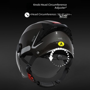 Nuevo Casco Medio ABS <span class=keywords><strong>para</strong></span> Motocicleta con Intercomunicador <span class=keywords><strong>para</strong></span> Hombres y Mujeres, Uso Urbano/Deportivo/Turístico, Apto <span class=keywords><strong>para</strong></span> Todas las Estaciones, Aprobado por DOT - Product Image 4