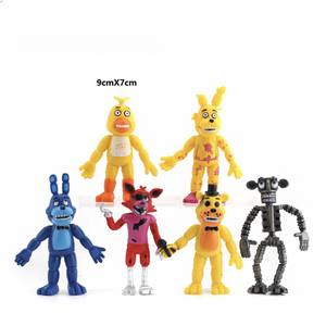 Figuras coleccionables temáticas <span class=keywords><strong>de</strong></span> Night Bear Park, decoraciones <span class=keywords><strong>de</strong></span> pasteles, <span class=keywords><strong>película</strong></span> <span class=keywords><strong>de</strong></span> <span class=keywords><strong>terror</strong></span>, cinco noches, figuras <span class=keywords><strong>de</strong></span> acción extraíbles, Juguetes - Product Image 4