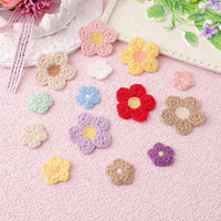 Patch de réparation brodé floral fait main pour vêtements en tricot et chaussettes, décoration, Chine continentale