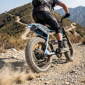 Bicicleta Eléctrica de Montaña con Llantas Anchas para Subir Colinas, con Transmisión de 7 Velocidades, Modelo Switchback Cruiser para Aventuras en Caminos de Montaña - Product Image 5