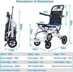 Produits de soins pour personnes <span class=keywords><strong>âgée</strong></span>s <span class=keywords><strong>fauteuil</strong></span> roulant produits tendance 2024 nouveautés <span class=keywords><strong>fauteuil</strong></span> roulant manuel chaise médicale - Product Image 6