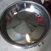 Mesin Pemisah Bulat Industri Makanan dari Baja Tahan Karat dengan Motor dan Bantalan untuk Penyaringan Tepung Tapioka Saringan Getar