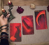 Оптовая продажа: Колода карт Ленорман Oracle Bone (36 карт) для гадания, подходящая для начинающих, карты для предсказаний, OEM-издание