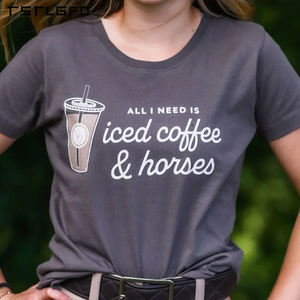 Logo personnalisé, écologique, durable, confortable, imprimé estival, compressé, chemise à manches courtes décontractée pour femmes, équitation - Product Image 4