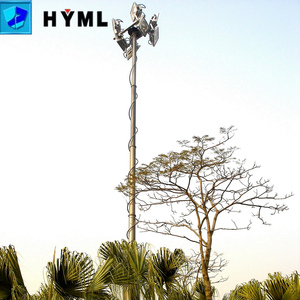 Vertical Telescopic Lighting Mast for Golf <strong>Courses</strong> with Powder-Coated Aluminum Alloy Surface 15M Height Portable Outdoor Use - Product Image 4