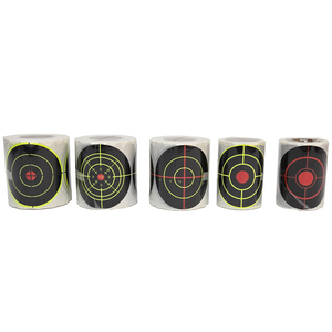 Cibles autocollantes réactives pour tir à l'arc, <span class=keywords><strong>100</strong></span>/200/250 pièces, en rouleau de papier, pour entraînement au tir à l'arc, accessoires - Product Image 2