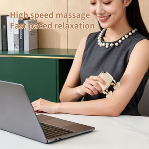 เครื่องนวดหน้าและผ่อนคลายกล้ามเนื้อแบบใหม่ รุ่นมินิ หัวนวดคู่ มอเตอร์ไร้แปรงถ่าน พร้อมรับผลิตแบรนด์ส่วนตัว - Product Image 5