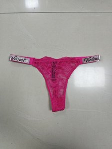 Bán buôn phụ nữ sang trọng thong G-string Victoria <span class=keywords><strong>c</strong></span>ủa bí mật lấy <span class=keywords><strong>c</strong></span>ảm hứng từ Rhinestone sexy quần lót ren với logo thương hiệu - Product Image 5