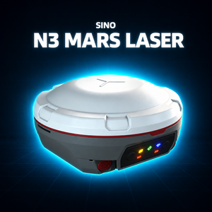 อุปกรณ์สำรวจ GPS แบบตั้งพื้น SinoGNSS N3 Laser GNSS RTK ComNav IMU Tilt พร้อมระบบวัดมุมเอียง - Product Image 1