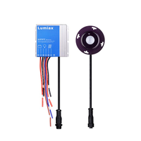 Contrôleur de charge solaire MPPT étanche IP67 Lumiax MPPT1050/1550 12V 10A/15A pour CCTV, infrarouge/RS485, certifié CE, 120W-255W