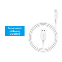 Ucuz Fiyatlı 2 Metre USB Type-C Örgülü PVC Kablo, Cep Telefonu, Tablet ve Kulaklık için 3A Hızlı Şarj Özellikli - Saf Bakır İletkenli