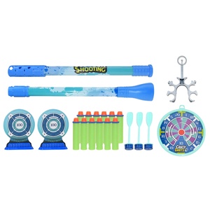 I bambini Che Soffia <span class=keywords><strong>Tiro</strong></span> Freccette EVA Morbido Proiettile Colpo Blaster <span class=keywords><strong>Pistola</strong></span> con L'obiettivo e Proiettili - Product Image 1