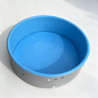Piscine gonflable rectangulaire InflaToGo en PVC, 15 cm d'épaisseur, pliable, robuste, géante, taille personnalisée, pour usage extérieur et domestique
