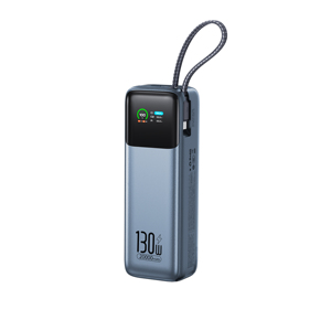 Opaqi Banco de Energía de Alta Capacidad de 130W y 20000mAh con Carga Rápida, Enchufe Integrado, Puertos USB-C y USB-A Duales con Entrada/Salida PD 3.0 - Product Image 4