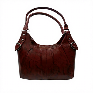 Sacs à main de grande taille en cuir de vache véritable de qualité supérieure, durables, avec fermeture éclair, imperméables, écologiques, doux et légers, de la marque BS INTERNATIONAL - Product Image 5