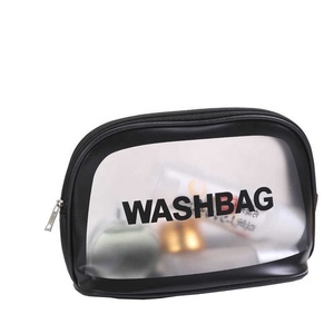 Bolsa de Cosméticos de Gran Capacidad, Impermeable, Portátil, de Viaje, Bolsa de Almacenamiento de Cosméticos de PVC Esmerilado, Bolsa de Lavado - Product Image 5