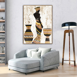 <span class=keywords><strong>Art</strong></span> Africain <span class=keywords><strong>Art</strong></span> Tribal Décor-Femmes Africaines Toile Peinture Décorative Poster pour HomePrints Peinture sur Toile <span class=keywords><strong>Art</strong></span> Mural Photos - Product Image 4