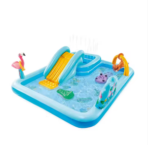 Rừng phiêu lưu <span class=keywords><strong>Inflatable</strong></span> nước chơi trung tâm cho trẻ em cho bãi biển bên bờ biển & Hồ bơi hoạt động chơi hồ bơi phụ kiện - Product Image 1