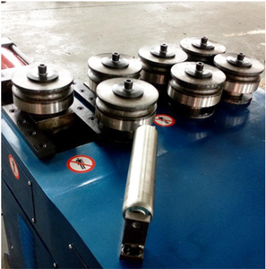 Dễ dàng hoạt động thủy lực CNC góc thép mặt bích cán cựu vòng tròn hình Máy Mới Ống thép không gỉ Bender động cơ - Product Image 4