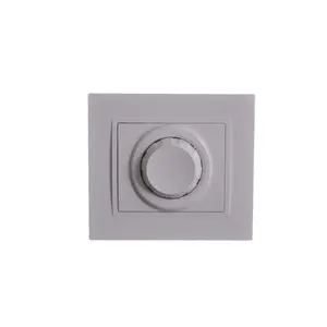 European Standard 250v Modern White Color Dimmer Electrical Wall Light Switches And Sockets