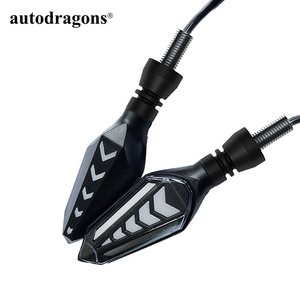 Clignotant de moto étanche à défilement bicolore pour trottinette, tout-terrain et quad - Product Image 2