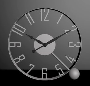 Metal <b>Table</b> <b>Clock</b> Wall <b>Clock</b> Quartz Design for <b>Table</b> Single Face Needle Display - Product Image 2