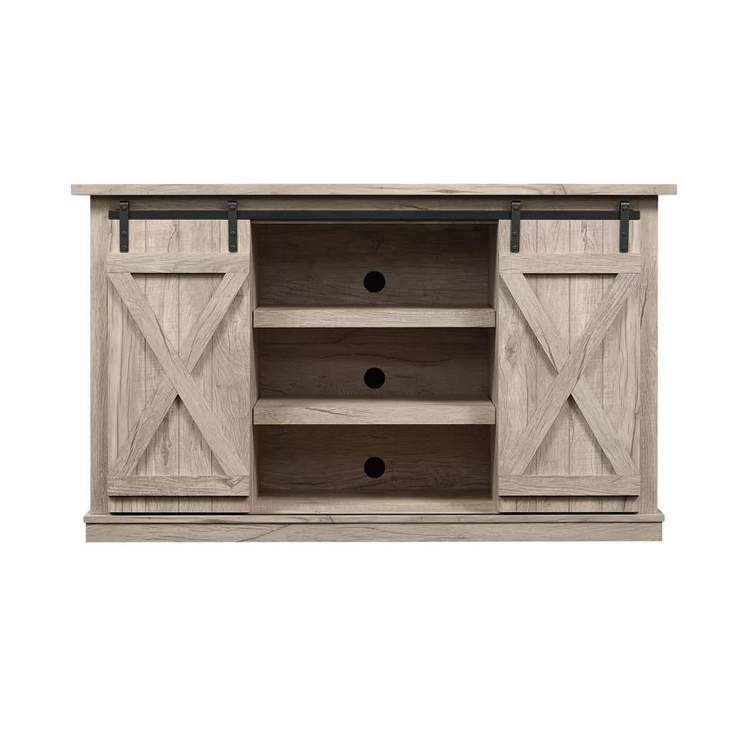 Contemporary Universal Wood Wooden Wide Media Entertainment Television TV Stand Furniture