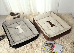 Solid Animal Pattern <span class=keywords><strong>XL</strong></span> Pet <span class=keywords><strong>Bed</strong></span> Camas de espuma viscoelástica para perros con beneficios ortopédicos y cubiertas lavables - Product Image 3
