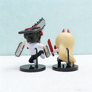 Offre Spéciale : Lot de 6 Figurines Anime Pochita <span class=keywords><strong>Denji</strong></span> – Poupées de Dessin Animé Version Q, Modèles Thème Film Japonais - Product Image 4