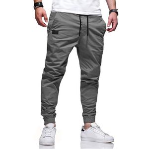 Nuovi <span class=keywords><strong>Pantaloni</strong></span> <span class=keywords><strong>Cargo</strong></span> da <span class=keywords><strong>Uomo</strong></span> Casual Business Stile Europeo e Americano con Coulisse e Laccetti alla Caviglia - Product Image 6
