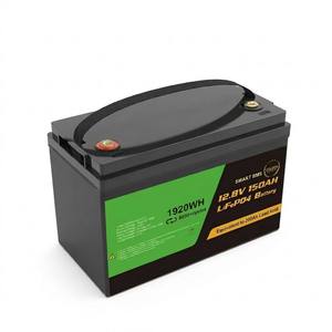 Batterie LiFePO4 Loxeny SCLFP-12.8V-150 12.8V 100Ah 1280Wh à décharge profonde avec BMS intelligent, 6000 cycles, charge maximale 100A pour solaire/VR/hors réseau - Product Image 1