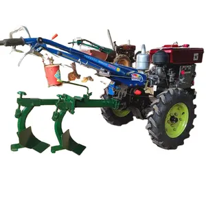 Nkun mini 2wd diesel Paddy labour machine 20hp avec récolteuse de pommes de terre pour tracteur ambulant