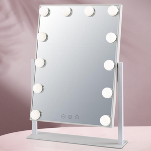 Hotsale trang điểm đèn Live Show LED ánh sáng mỹ phẩm có thể điều chỉnh gương Studio mặc quần áo máy tính để bàn trang trí nội thất nhựa hiện đại 5mm - Product Image 5