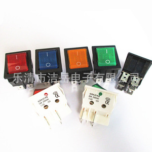 Interruptor basculante KCD4 16A 250V 28x22mm ON-OFF con terminal de tornillo, retardante de llama, IP21 para máquinas de soldar - Product Image 3