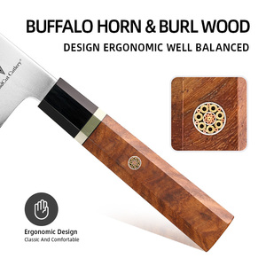 <span class=keywords><strong>Coltello</strong></span> da Chef GoldCut Nuovo in Acciaio Giapponese Hitachi ZDP189, <span class=keywords><strong>Coltello</strong></span> da Cucina per <span class=keywords><strong>Carne</strong></span> con Manico Ottagonale - Product Image 3